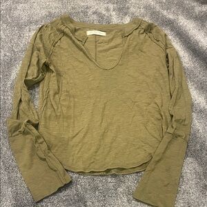 Free People Sage Long Sleeve Tee